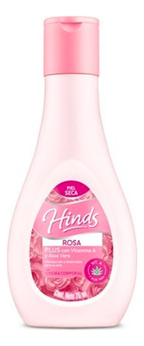 Crema Corporal Piel Seca Rosa 125ml Hinds