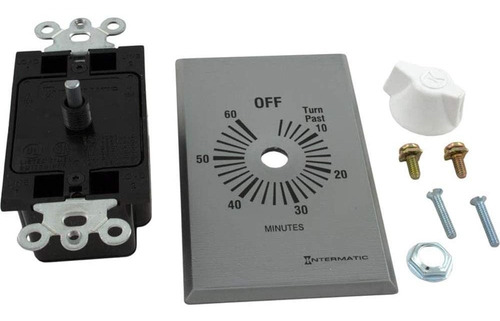 Imagen 3 de 3 de Ff60mcmx Intermatic Timer Mecanico 125v 20a Spst 60min C/placa Ff60mc