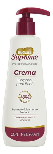 Crema Corporal Huggies Supreme Protección Deli 200ml - 4pack
