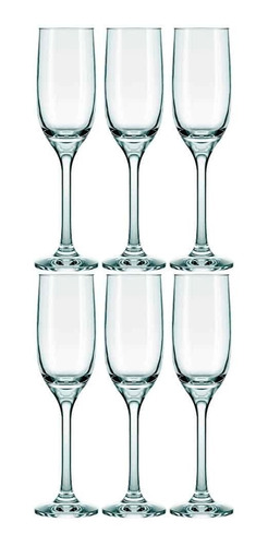 Imagen 1 de 4 de Copa Champagne Nadir 220 Ml Emperatriz X6 Unid.