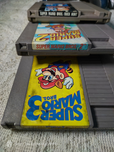 Super Mario Bros, Super Mario Bros 2, Super Mario Bros 3 Nes (Usado)
