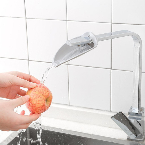 El Extensor Flexible Suave Del Grifo Del Baño De Silicona