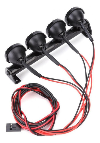 2 Barra De Luces Led Rc 4 Para Axial Scx24 Axi00001 Modelo