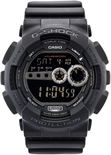 Reloj Casio G-shock Gd100-1b Nuevo - 100% Original En Caja
