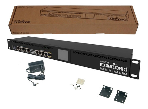 Router Mikrotik Rb3011uias-rm 10 Gigabit + Sfp + Usb Os L5