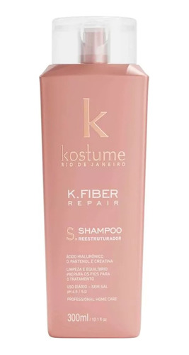 K.fiber Repair Shampoo Reestructurador X 300 Ml Kostume