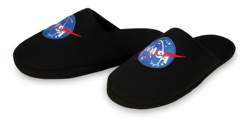 Pantufa Chinelo Astro Preto Sola Emborrachada Antiderrapante