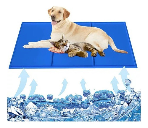 Colchoneta Gel Refrigerante Para Perro 80x120cm Mundocanino