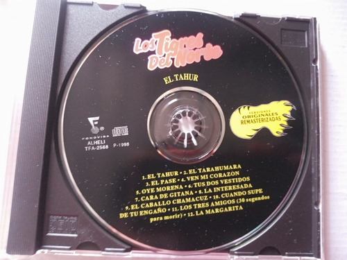 Los Tigres Del Norte El Tahur Cd Fonovisa (Usado)