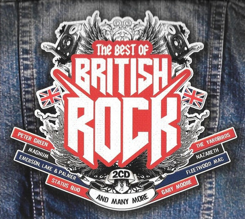 Varios Intepretes - The Best Of British Rock (2cd) Importa 