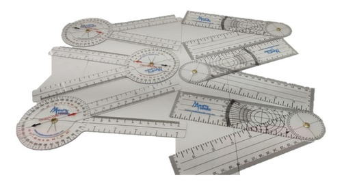 Kit Goniómetro Flexible Y Rígido 6 Pzas.