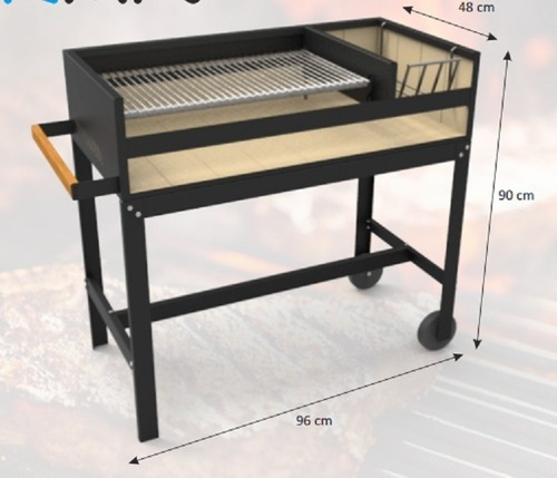 Parrilla móvil Nakan Lanin