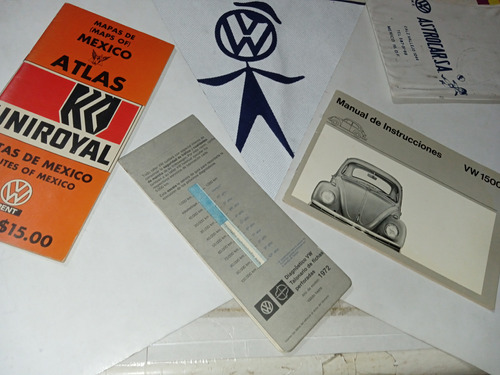 Manual De Instrucciones Volkswagen Vocho 100% Original. 1972