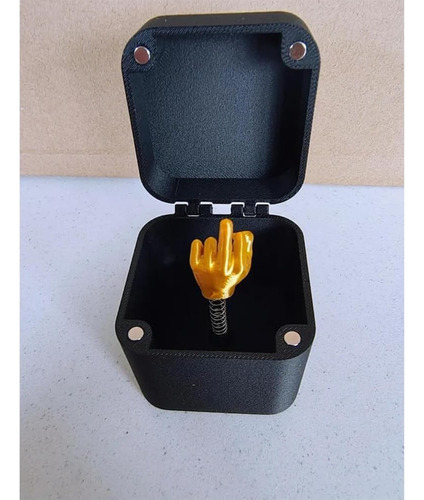 - Dedo Medio En Una Caja, Caja De Regalo Sorpresa Para Dedo