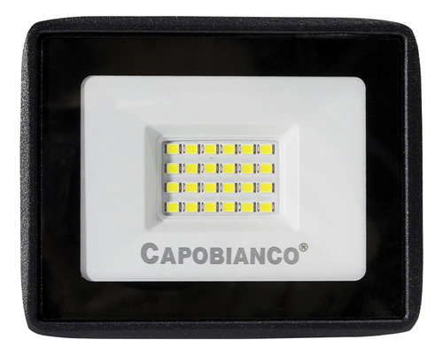 Reflector Led 20w 220v Vidrieras Comercios Carteles Led 20 W Luz Luz Blanca