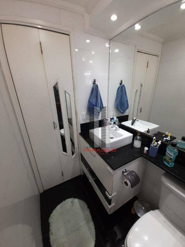 Apartamento Com 2 Dormitórios À Venda, 56 M² Por R$ 320.000 - Vila Ema - São Paulo/sp - Ap3050