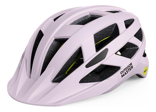 Casco De Ciclismo Outdoormaster Gem Profesional Talle M Lila