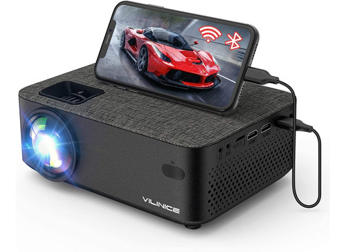 Mini Proyector Bluetooth Wifi 7500l Y Compatible Con 1080p