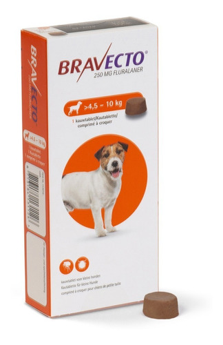 Bravecto Antipulgas Perros De 4.5 A 10 Kg
