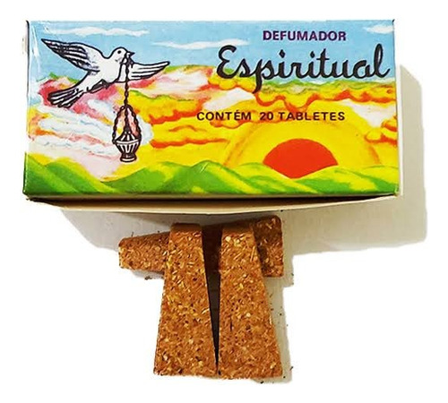 Defumador Natureza Espiritual - Pcte.12un.240tab.