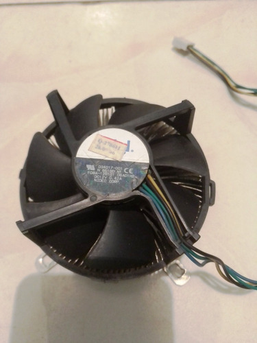 Fan Cooler Disipador Calor Ventilador Procesador Intel