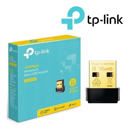 Nano Adaptador Usb Wireless N Tp-link Tl-wn725n Wifi 150mbps