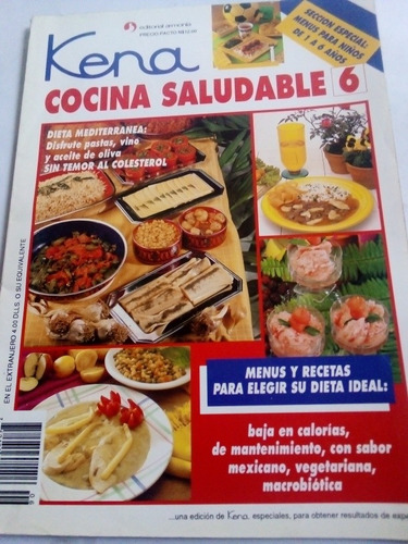 Revista Kena Cocina Saludable Recetario