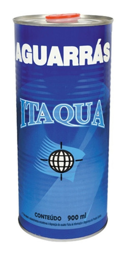 Agua Rras Itaqua Aguarras 900ml Cor do óleo Incolor