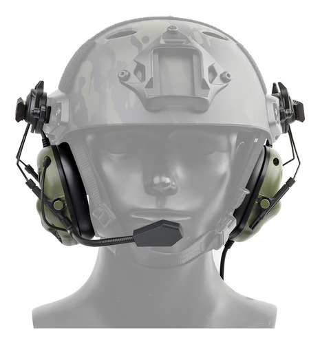 Casco Auriculares Orejeras Orejeras Defensor Para Ptt Radio