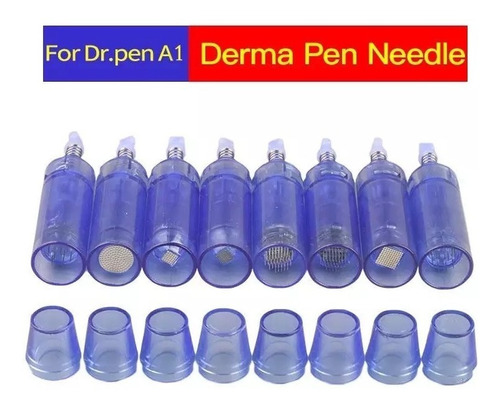 100 Repuestos Azules Para Dermapen Dr Pen A1