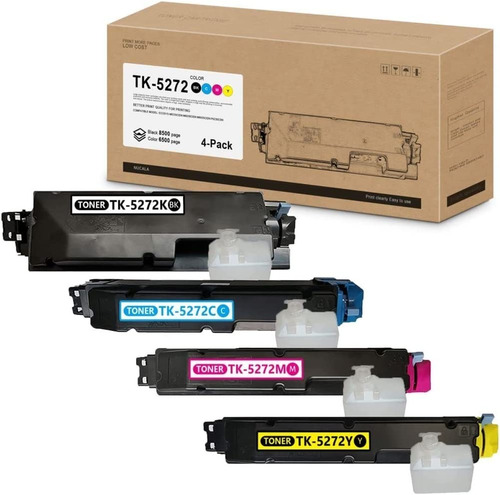 6 Toner Compatible Tk 5272 Ecosys M6230cidn / M6630ci