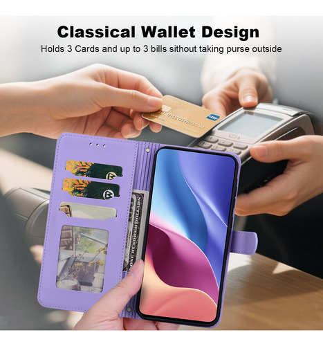 Funda De Piel De Alta Calidad Para Realme Note 60 4g/note 60x 4g Con Ranura Para Tarjetas, Soporte, Moleteado, Cartera, A Prueba De Golpes
