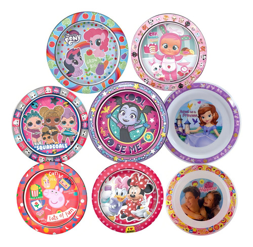 Plato Playo Plastico Infantil Vampirina