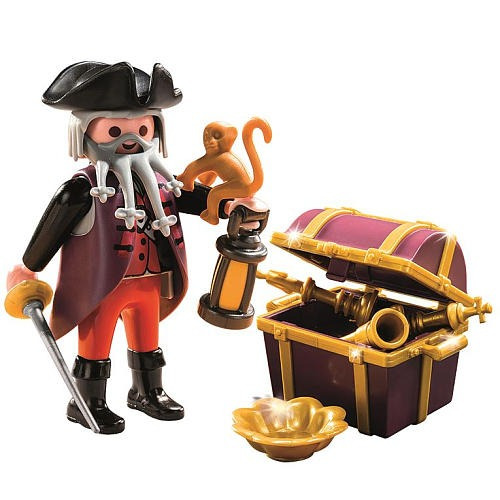Playmobil Especiales Plus - Pirata Con El Tesoro