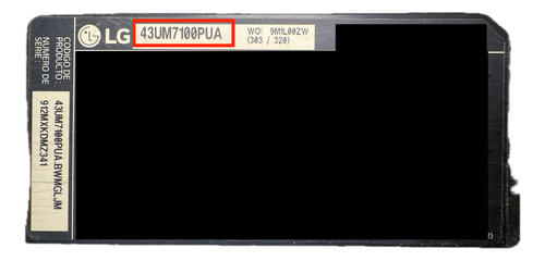 Tarjeta Main Lg 43um7100pua Eax68253605 (1.1) (Usado)