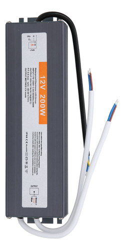 Controlador Led Impermeable De 200 W De Potencia Electrónica