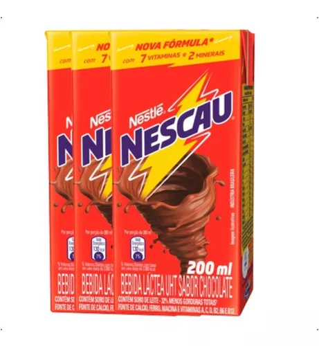 Bebida Láctea Nescau Prontinho 200ml Toddynho Achocolatado