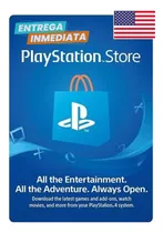 Comprar Tarjeta Psn Playstation Store Region Usa Gift Card Promoción