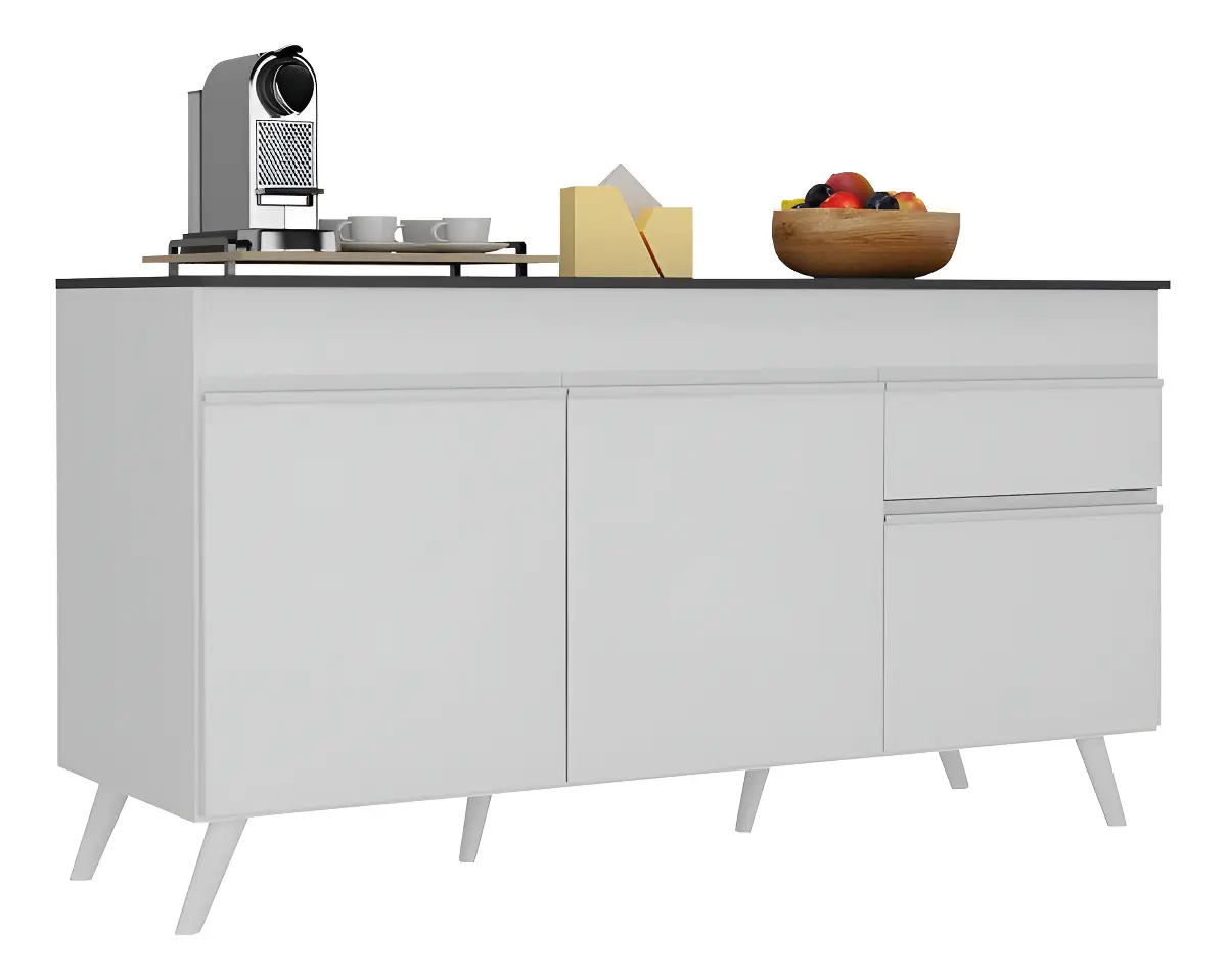 Balcão Cozinha Gabinete Pia 150cm Veneza Multimóveis V3740 Cor
