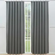 Comprar Cortinas Blackout Térmicas Catania Larga 2.30m Vianney Color Gris