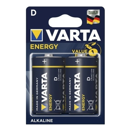 Blister 2 Pilas Alcalinas Alemanas D Varta 1.5v Lr20