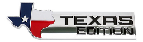 Emblema Texas Edition Camioneta Ford Dodge Chevrolet Ram