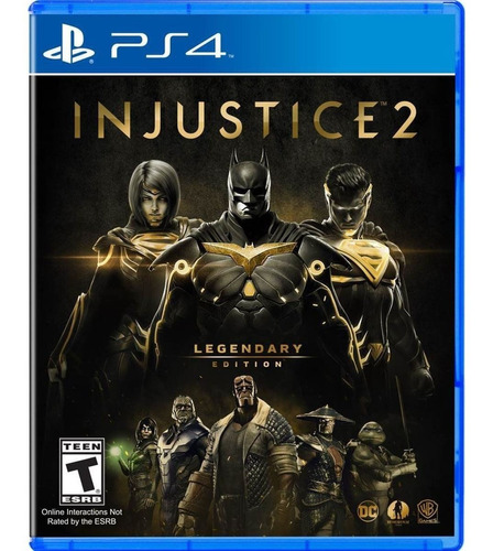 Injustice 2  Injustice Legendary Edition Warner Bros. PS4 Físico