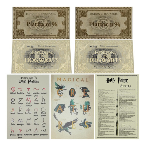15 Piezas Harry Potter Anime Kit Ropa Capa Accesorios