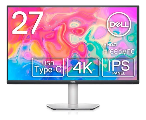 Monitor Dell S2722qc 27 4k Usb-c, 60hz, 1.07b Colores