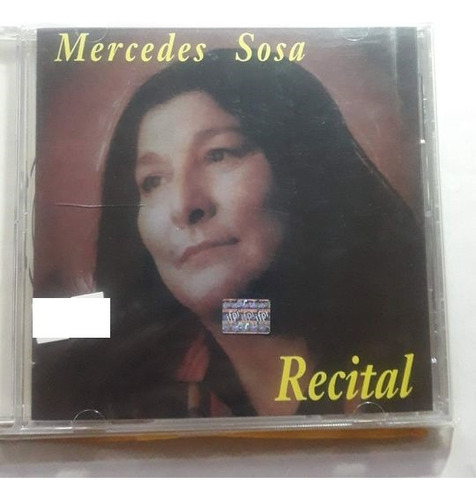 Sosa Mercedes - Recital - Cd Nvo Original Sellado