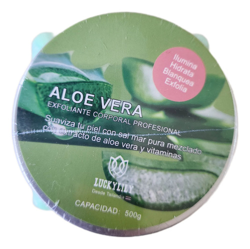Luckylily Exfoliante Corporal Profesional Aloe Vera 500ml