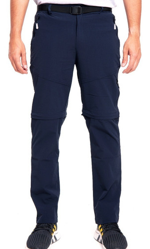 Pantalón De Hombre, Trekking Desmontables, Secado Rapido