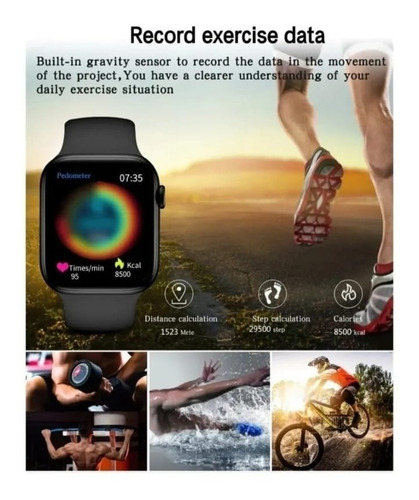 Imagen 4 de 10 de Smartwatch Hw22 Pro- Serie 6 2021 Compatible Ios Y Android