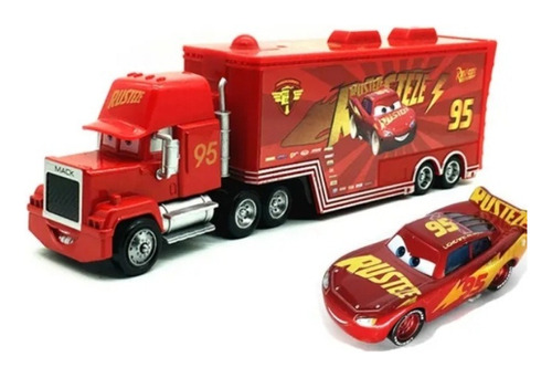 Camion Más Cars Colección Para Niños Juguete Aleación Metal